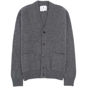 Seven Gauge, Heren, Truien, Grijs, Maat: L Wol,