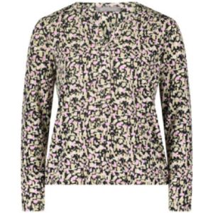 Betty & Co - Casual Shirt - Grafische Print - Ronde Halslijn - Lange Mouwen