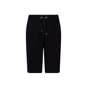 Balmain Zwarte Bermuda Shorts van Biologisch Katoen , Black , Heren , Maat: M