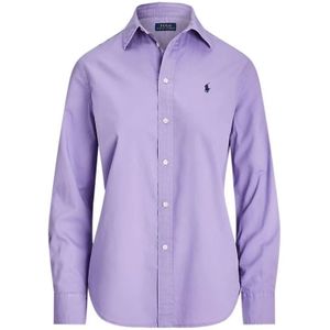 Polo Ralph Lauren, Dames, Blouses & Shirts, Paars, Maat: XS