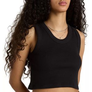 Vans, Dames, Tops, Zwart, Maat: L