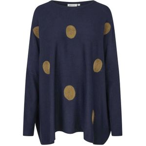 Masai Trui 'Fanasi'  blauw / bruin