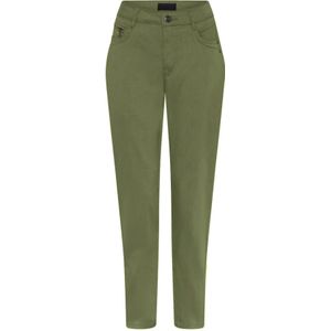 C.Ro, Dames, Broeken, Groen, Maat: S Katoen,