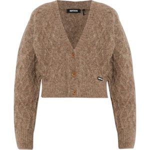 Rotate Birger Christensen, Dames, Truien, Bruin, Maat: L Mohair,