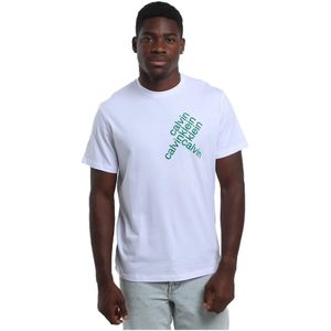 Calvin Klein Jeans - Graphic World - T-shirt - Korte Mouwen