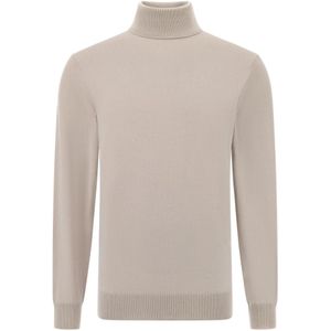 Boggi Milano - Trui - Sand - Coltrui - Lange Mouw - Effen