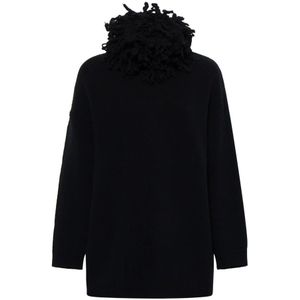 Valentino, Dames, Truien, Zwart, Maat: S Wol,