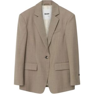 DAY Birger et Mikkelsen, Dames, Jassen, Grijs, Maat: XS Wol,