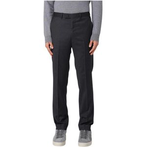 PT Torino, Heren, Broeken, Grijs, Maat: 4XL Wol,