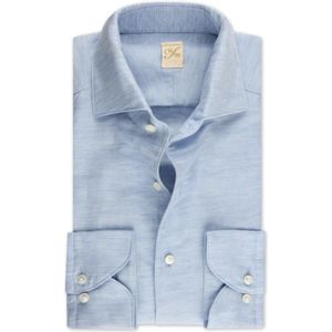 Stenströms, Heren, Overhemden, Blauw, Maat: 2XL Linnen,