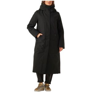 Krakatau - MISHIMA - Damesparka - Waterdicht - Thermo-gelaste naden - Zwart