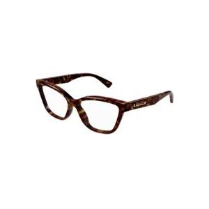 Gucci Stijlvolle Gg1589O Bril , Brown , unisex , Maat: 55 MM