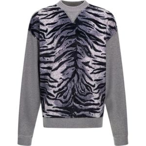 Roberto Cavalli, Heren, Truien, Grijs, Maat: M