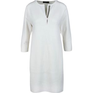 Fabiana Filippi, Dames, Jurken, Wit, Maat: 2XS Wol,