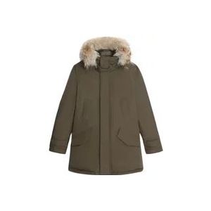 Woolrich Parka , Green , Heren , Maat: M