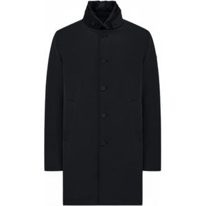 Duno, Heren, Mantels, Zwart, Maat: L Nylon,