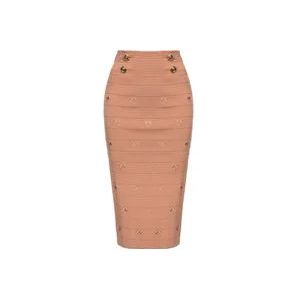 Pinko Skirts , Beige , Dames , Maat: S