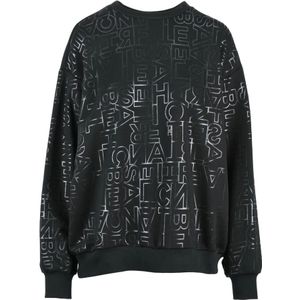 Elisabetta Franchi, Dames, Sweatshirts & Hoodies, Zwart, Maat: M Katoen,