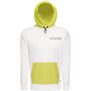 Moose Knuckles - Fluorescerende Hoodie - Wit - Heren - Katoen