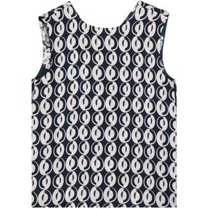 Max Mara, Dames, Tops, Blauw, Maat: L