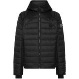 Plein Sport - Donzen Jas - Zwart - Gewatteerd - Met Capuchon