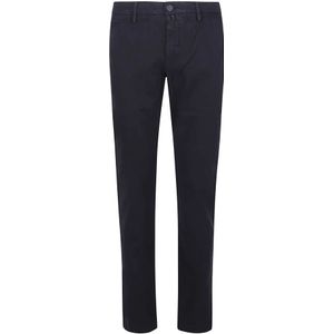 Jacob Cohën, Heren, Broeken, Blauw, Maat: W33 Katoen,