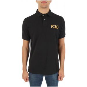 Ralph Lauren, Heren, Tops, Zwart, Maat: L Katoen,