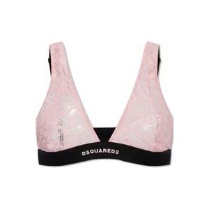 Dsquared2 Kant bh , Pink , Dames , Maat: M