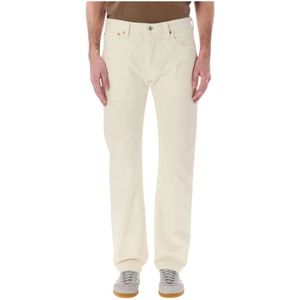 Levi's, Heren, Jeans, Wit, Maat: W33 Katoen,