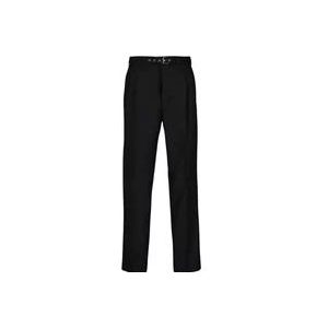 Prada Wollen broek met riem , Black , Heren , Maat: XL