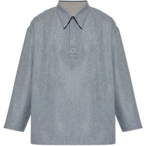 Ami Paris, Heren, Truien, Grijs, Maat: XS Wol,