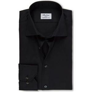 Stenströms, Heren, Overhemden, Zwart, Maat: 2XL Leer,