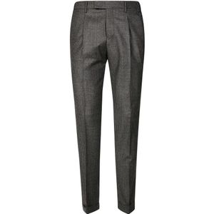 Pt01, Heren, Broeken, Grijs, Maat: M Wol,