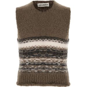 Our Legacy, Heren, Truien, Bruin, Maat: L Wol,