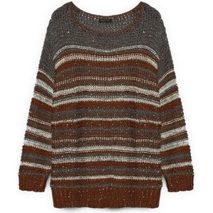 Fiorella Rubino, Dames, Truien, Veelkleurig, Maat: M Wol,