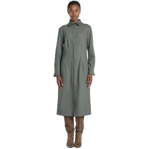 Crida Milano, Dames, Jurken, Groen, Maat: L Wol,