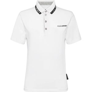 Plein Sport - Polo Shirt SS - Wit - Katoen