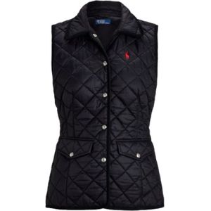 Polo Ralph Lauren, Dames, Jassen, Zwart, Maat: S Corduroy,