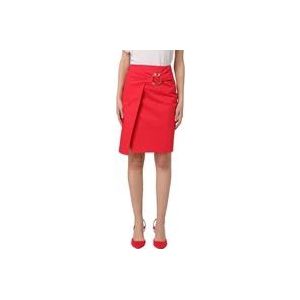 Pinko Short Skirts , Red , Dames , Maat: XS