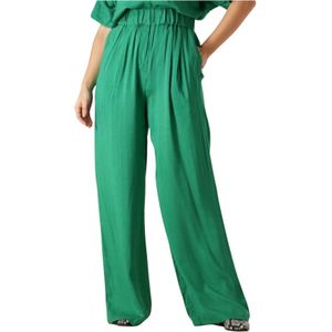 By-Bar, Dames, Broeken, Groen, Maat: XS Viscose,