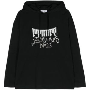 Études, Heren, Sweatshirts & Hoodies, Zwart, Maat: L Katoen,