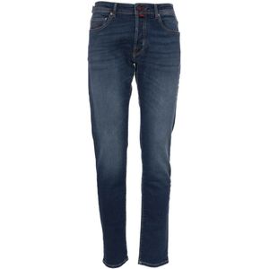 Jacob Cohën, Heren, Jeans, Blauw, Maat: W31 Katoen,
