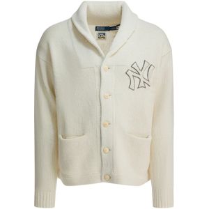 Polo Ralph Lauren, Heren, Truien, Wit, Maat: M Wol,