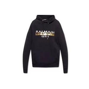 Balmain Capuchon , Black , Heren , Maat: S