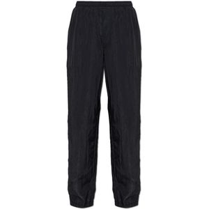 Versace - Broek - Zwart - Met Geïntegreerde Ritsen in de Benen