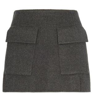 P.a.r.o.s.h., Dames, Rokken, Grijs, Maat: XS Wol,