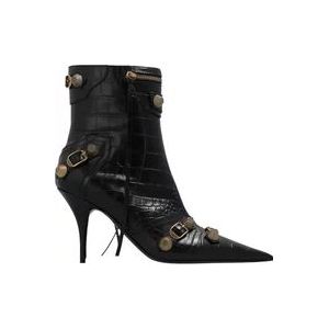 Balenciaga ‘Cagole’ heeled ankle boots , Black , Dames , Maat: 38 1/2 EU