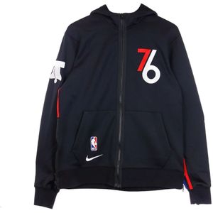 Nike, Heren, Sweatshirts & Hoodies, Zwart, Maat: M Poliester,