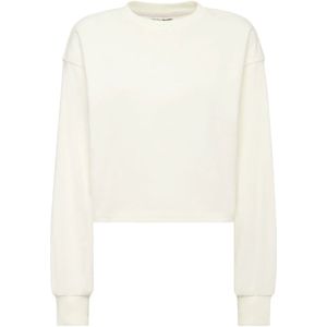 Plein Sport, Dames, Sweatshirts & Hoodies, Beige, Maat: XS Katoen,