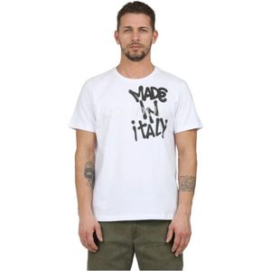 Dondup, Heren, Tops, Wit, Maat: L Jersey,